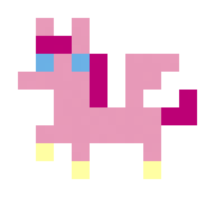 ピンクのペガサス